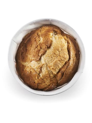 Ibili Brotkorb in Weiß/ Schwarz - Ø 20 cm