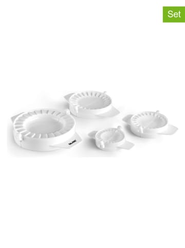 Ibili 4-delige set: deegzakjesvormer wit
