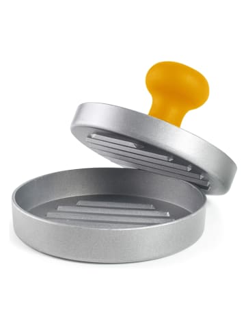 Ibili Burgerform in Silber/ Gelb - Ø 11 cm