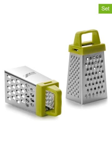 Ibili Tarki (6 szt.) w kolorze srebrno-oliwkowym - wys. 7 cm