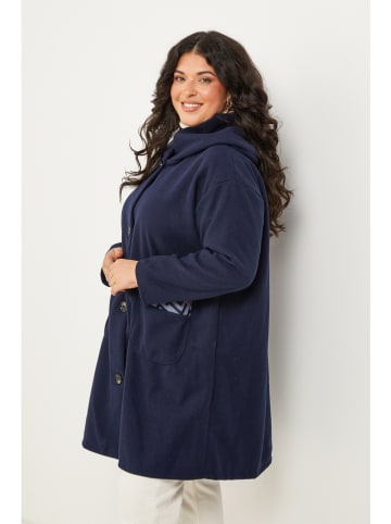 Curvy Lady Tusssenjas donkerblauw