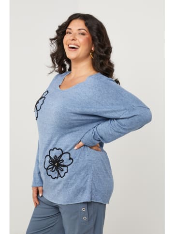 Curvy Lady Koszulka w kolorze błękitnym