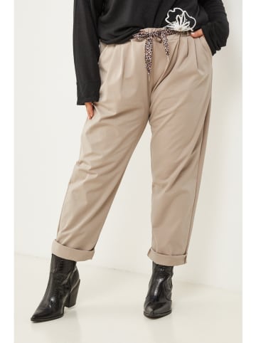 Curvy Lady Broek beige