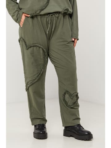 Curvy Lady Hose in Khaki