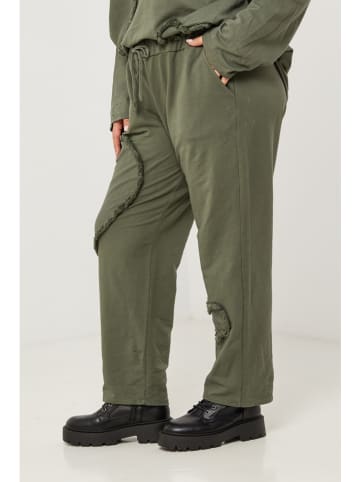 Curvy Lady Broek kaki