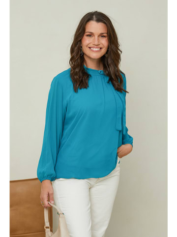 Curvy Lady Blouse petrol