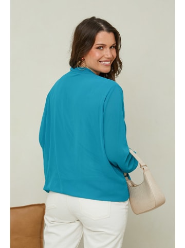 Curvy Lady Blouse petrol