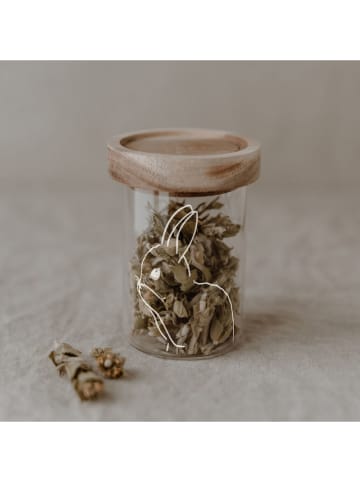 Eulenschnitt Vorratsglas ''Hasi'' in Hellbraun - 170 ml