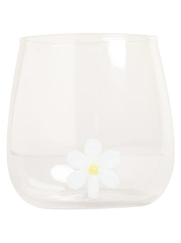 Eulenschnitt Trinkglas ''Daisyfigur'' in Weiß - 370 ml
