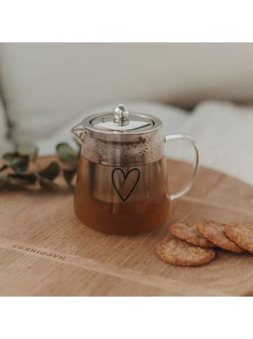 Eulenschnitt Teekanne ''Herz'' - 550 ml