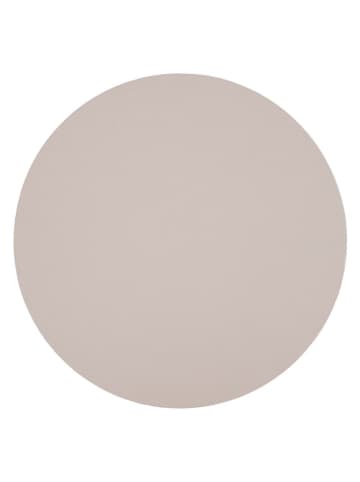 Eulenschnitt 2er-Set: Tischsets ''Herz'' in Creme - Ø 35 cm