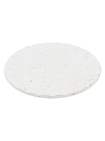 Eulenschnitt Frühstücksteller ''Colina'' in Weiß - Ø 21 cm