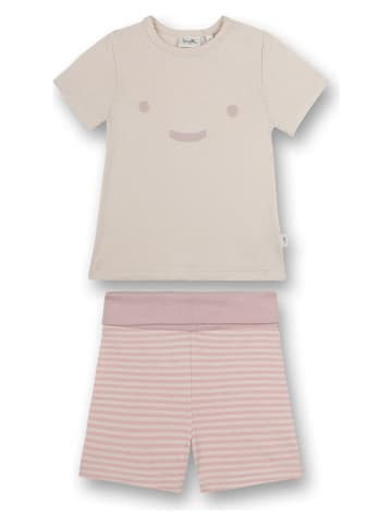 Sanetta Pyjama beige/lichtroze