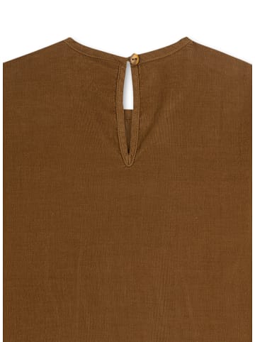 Sanetta Kidswear Kleid in Braun