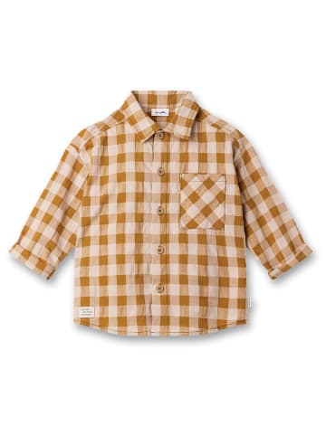 Sanetta Kidswear Koszula w kolorze musztardowo-kremowym