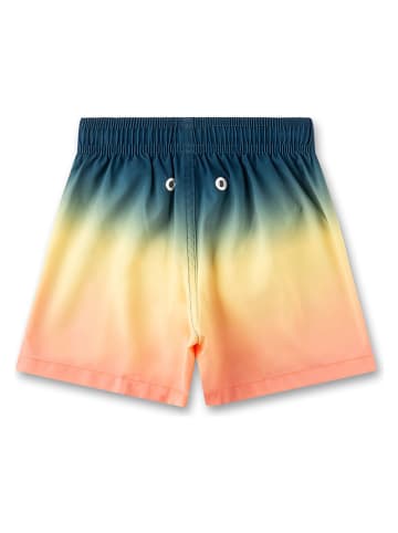 Sanetta Kidswear Badeshorts in Blau/ Orange