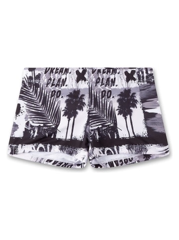 Sanetta Kidswear Kąpielówki w kolorze biało-czarnym