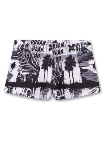Sanetta Kidswear Badehose in Weiß/ Schwarz