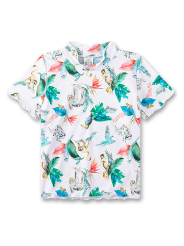 Sanetta Kidswear Koszulka kąpielowa w kolorze białym