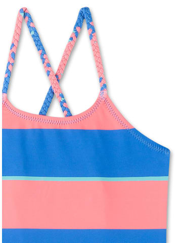 Sanetta Kidswear Badpak blauw/lichtroze