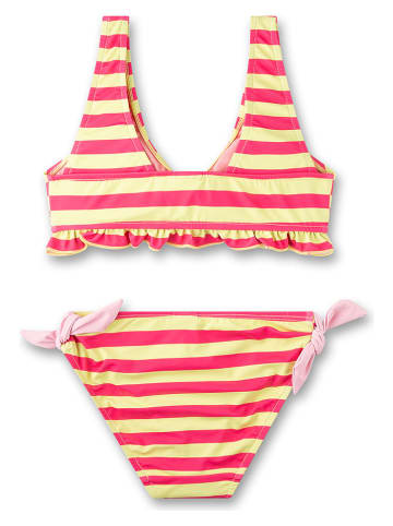 Sanetta Kidswear Bikini in Gelb/ Pink