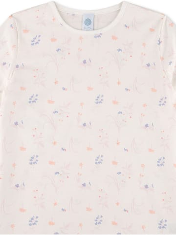 Sanetta Pyjama in Creme/ Lila