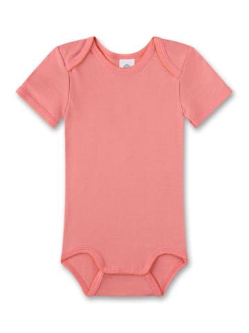 Sanetta 2-delige set: rompers lichtroze/wit