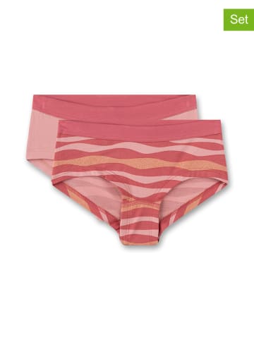 Sanetta 2-delige set: slips lichtroze