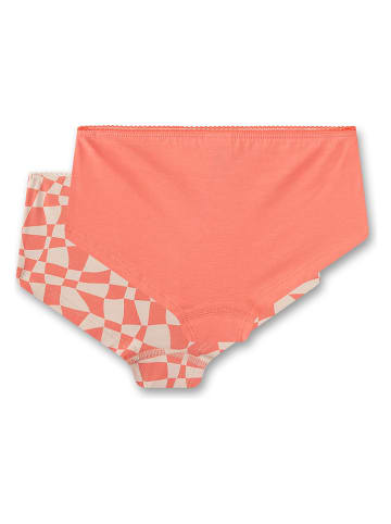 Sanetta Pełne majtki (2 pary) w kolorze pomarańczowym