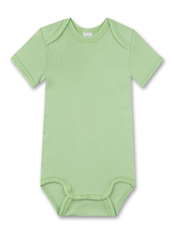 Sanetta 2-delige set: rompers groen/lichtblauw