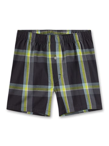 Sanetta Boxershorts in Schwarz/ Gelb