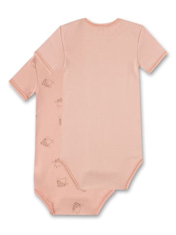 Sanetta 2-delige set: rompers oranje