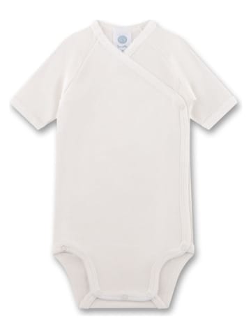 Sanetta 2-delige set: rompers wit