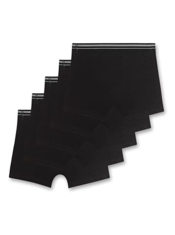 Sanetta 5-delige set: boxershorts zwart