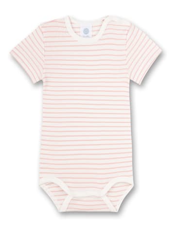 Sanetta 3-delige set: rompers lichtroze/wit