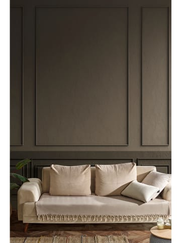 Colorful Cotton Narzuta w kolorze kremowym