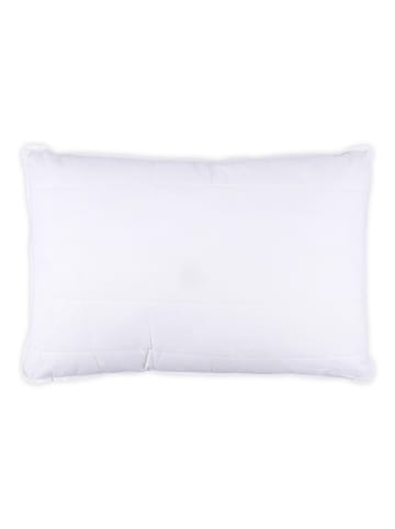 Colourful Cotton Bamboe-microgelkussen wit