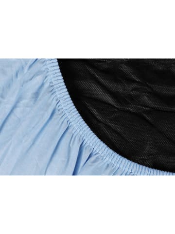 Elizabed Renforcé hoeslaken blauw