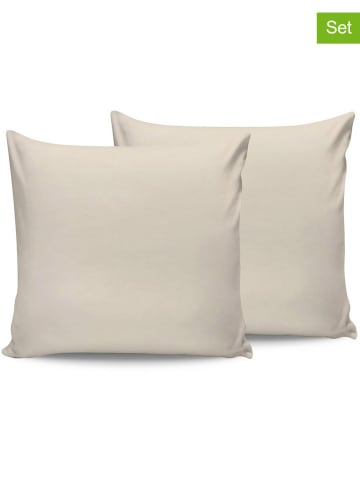 Elizabed Poszewki renforcè (2 szt.) w kolorze kremowym na poduszkę