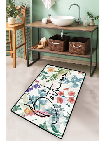 Colourful Cotton Badmat wit