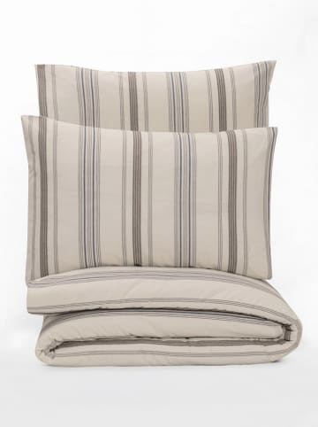 Colourful Cotton Beddengoedset "Neoma" crème/bruin
