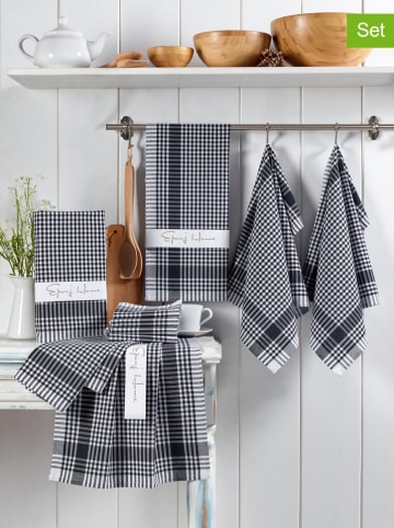 Violeta Home Ściereczki (10 szt.) w kolorze czarnym do naczyń