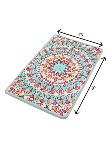 Colourful Cotton Badmat "Royal" meerkleurig