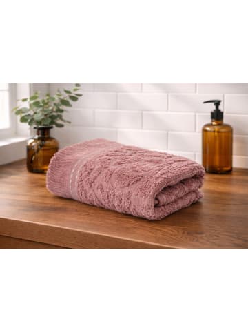 Colourful Cotton 6er-Set: Gästehandtücher in Rosa