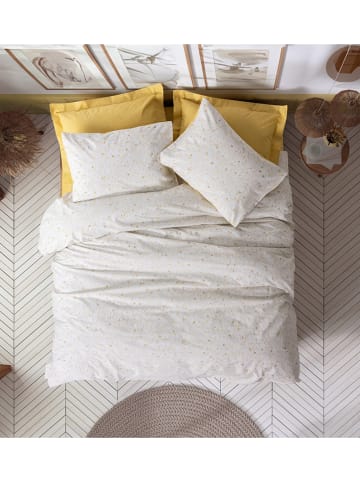 Colourful Cotton Komplet pościeli renforcé "Tiny" w kolorze biało-musztardowym