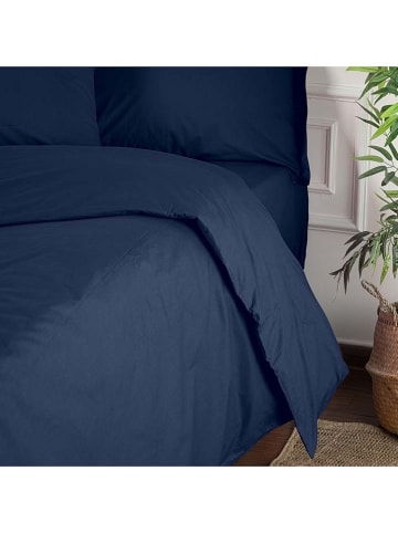 MIX&MATCH Renforcé dekbedovertrek donkerblauw