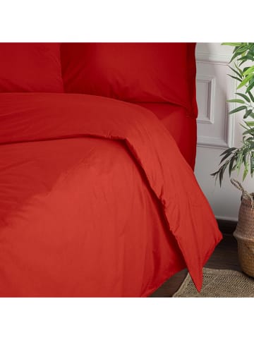 Colourful Cotton Renforcè-Bettbezug in Hellrot