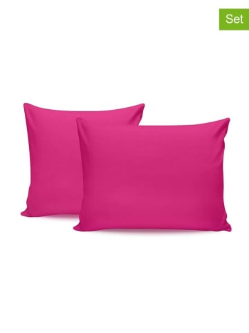 MIX&MATCH 2er-Set: Renforcè-Kissenhüllen in Pink