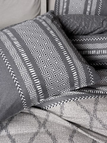 Colourful Cotton Renforcé beddengoedset "Tonnia" grijs