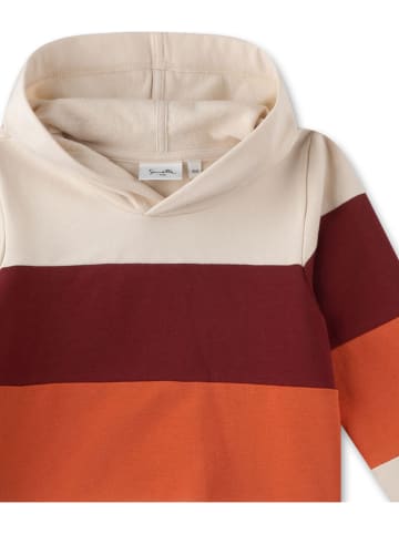 Sanetta Kidswear Hoodie in Beige/ Orange